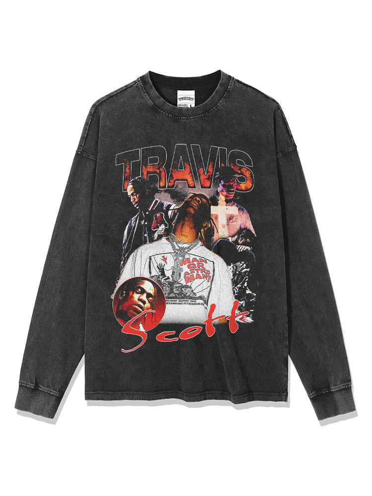 TRAVIS SCOTT Sweatshirt 2 2024 T-Shirts, Hoodie | CoreVibeTees.com (Image 1)