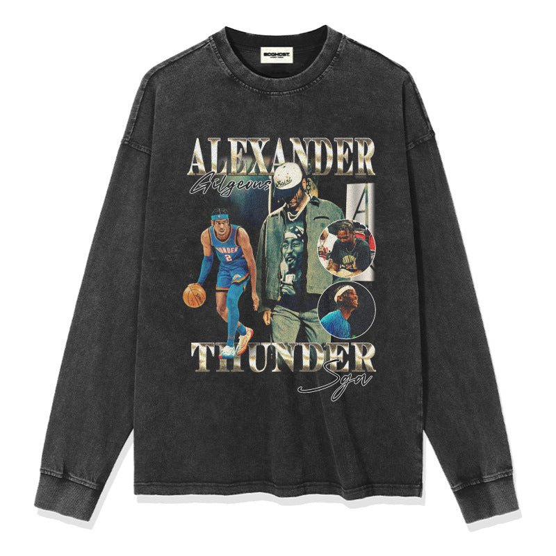 Shai Gilgeous Alexander Sweatshirt NBA 2024 T-Shirts, Hoodie | CoreVibeTees.com (Image 1)