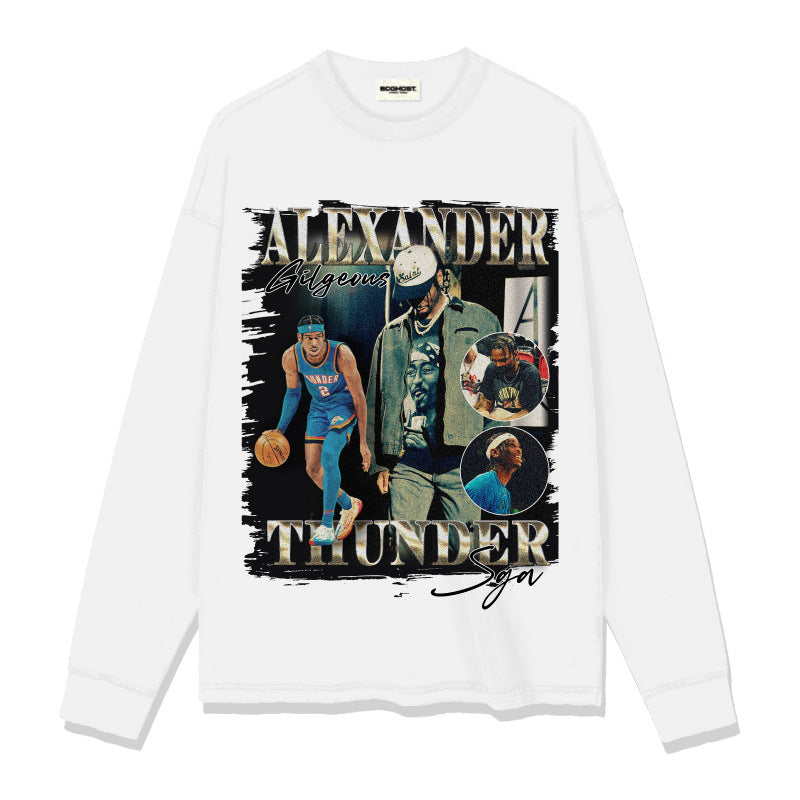 Shai Gilgeous Alexander Sweatshirt NBA 2024 T-Shirts, Hoodie | CoreVibeTees.com (Image 4)