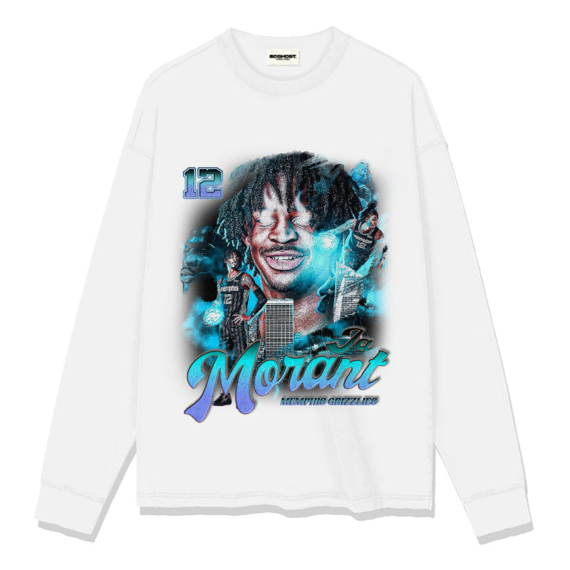 Ja Morant Sweatshirt NBA 2024 T-Shirts, Hoodie | CoreVibeTees.com (Image 1)