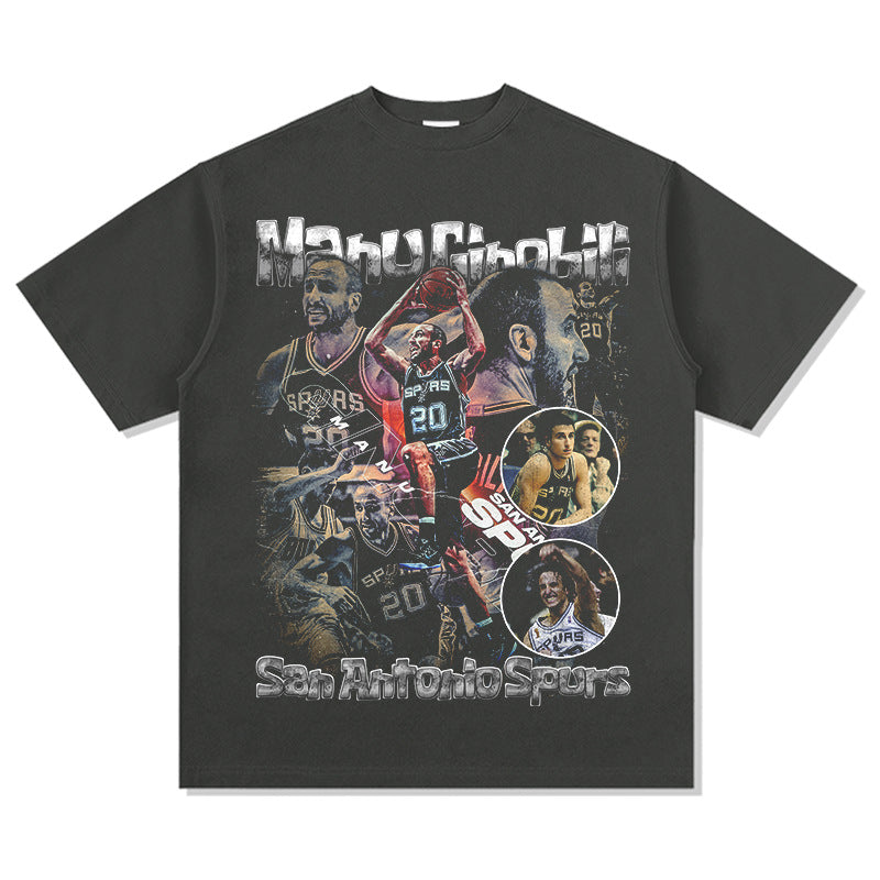 Manu GinÃ³bili TEE NBA 2024 Hoodie, Sweatshirt | CoreVibeTees.com (Image 5)