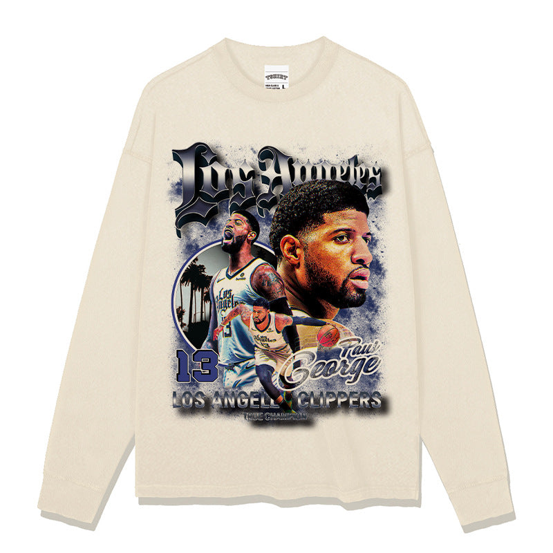 Paul George Sweatshirt NBA 2024 Style001 T-Shirts, Hoodie | CoreVibeTees.com (Image 1)