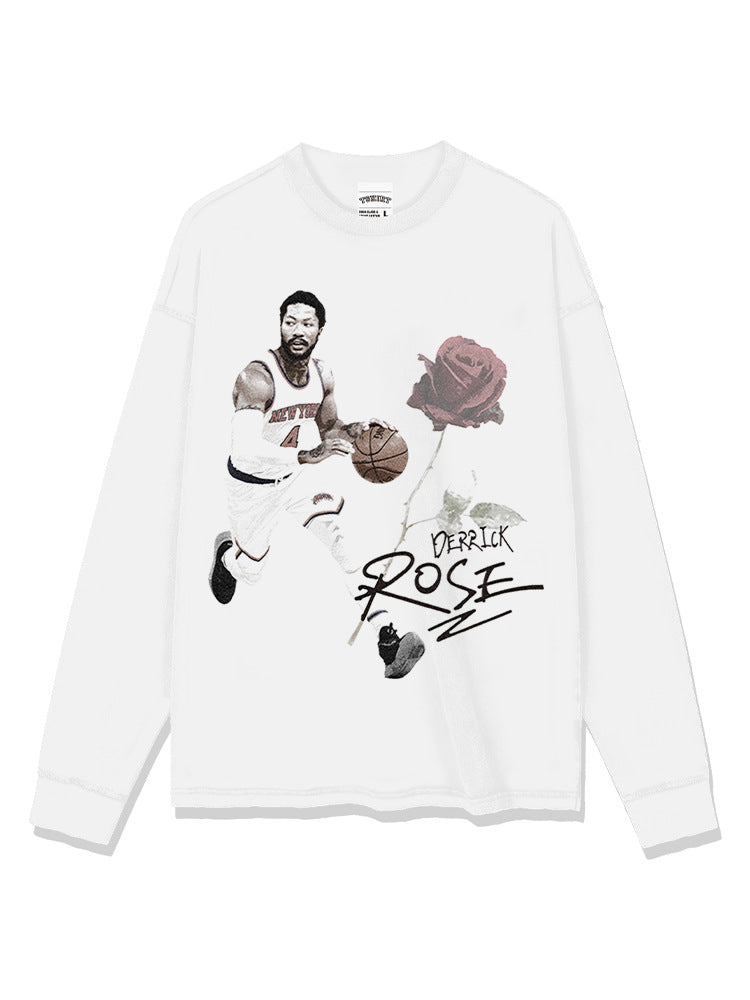 Derrick Rose Sweatshirt NBA 2024 T-Shirts, Hoodie | CoreVibeTees.com (Image 1)