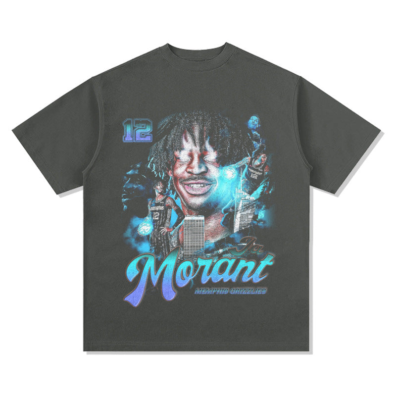 Ja Morant TEE NBA 2024 Hoodie, Sweatshirt | CoreVibeTees.com (Image 1)