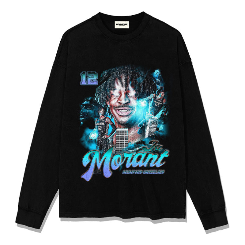 Ja Morant Sweatshirt NBA 2024 T-Shirts, Hoodie | CoreVibeTees.com (Image 4)
