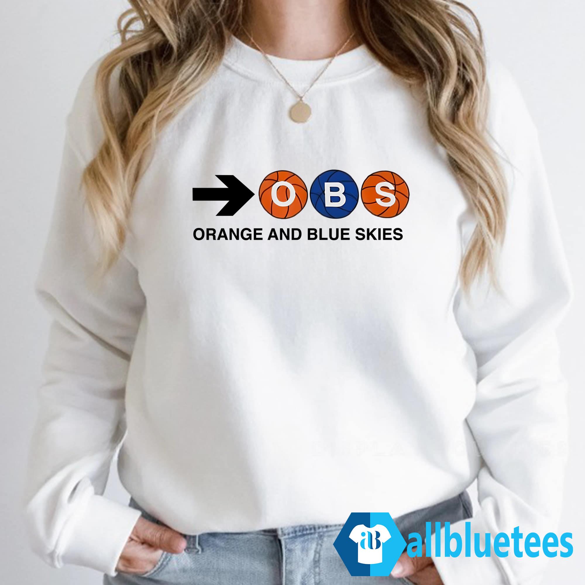 OBS Orange And Blue Skies Shirt