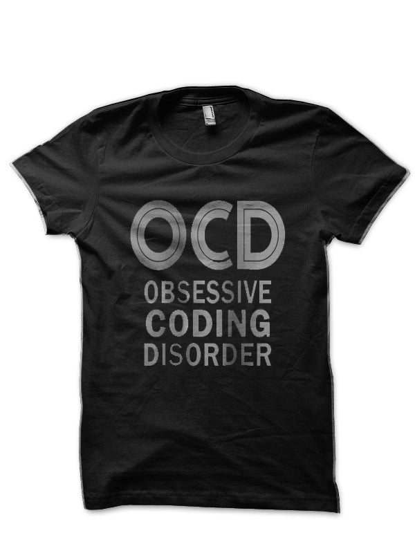 OCD Black T-Shirt Hoodie, Sweatshirt | CoreVibeTees.com