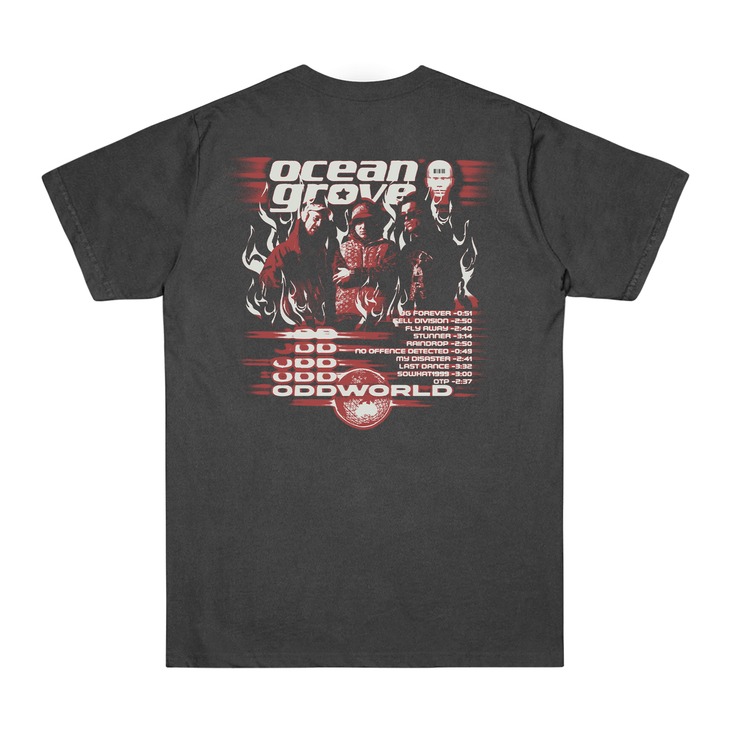Ocean Grove - FLAME PROMO FADED TEE Hoodie, Sweatshirt | CoreVibeTees.com (Image 2)