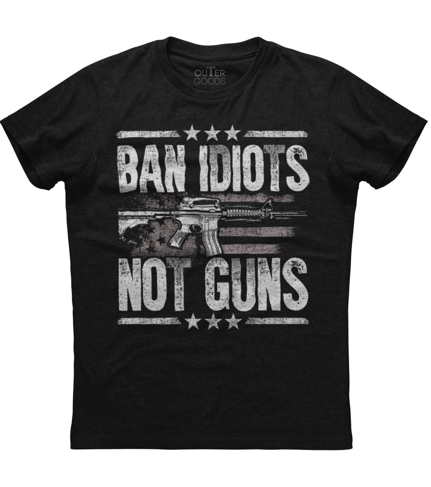 Ban Idiots Not Guns T-Shirt (O) Hoodie, Sweatshirt | CoreVibeTees.com