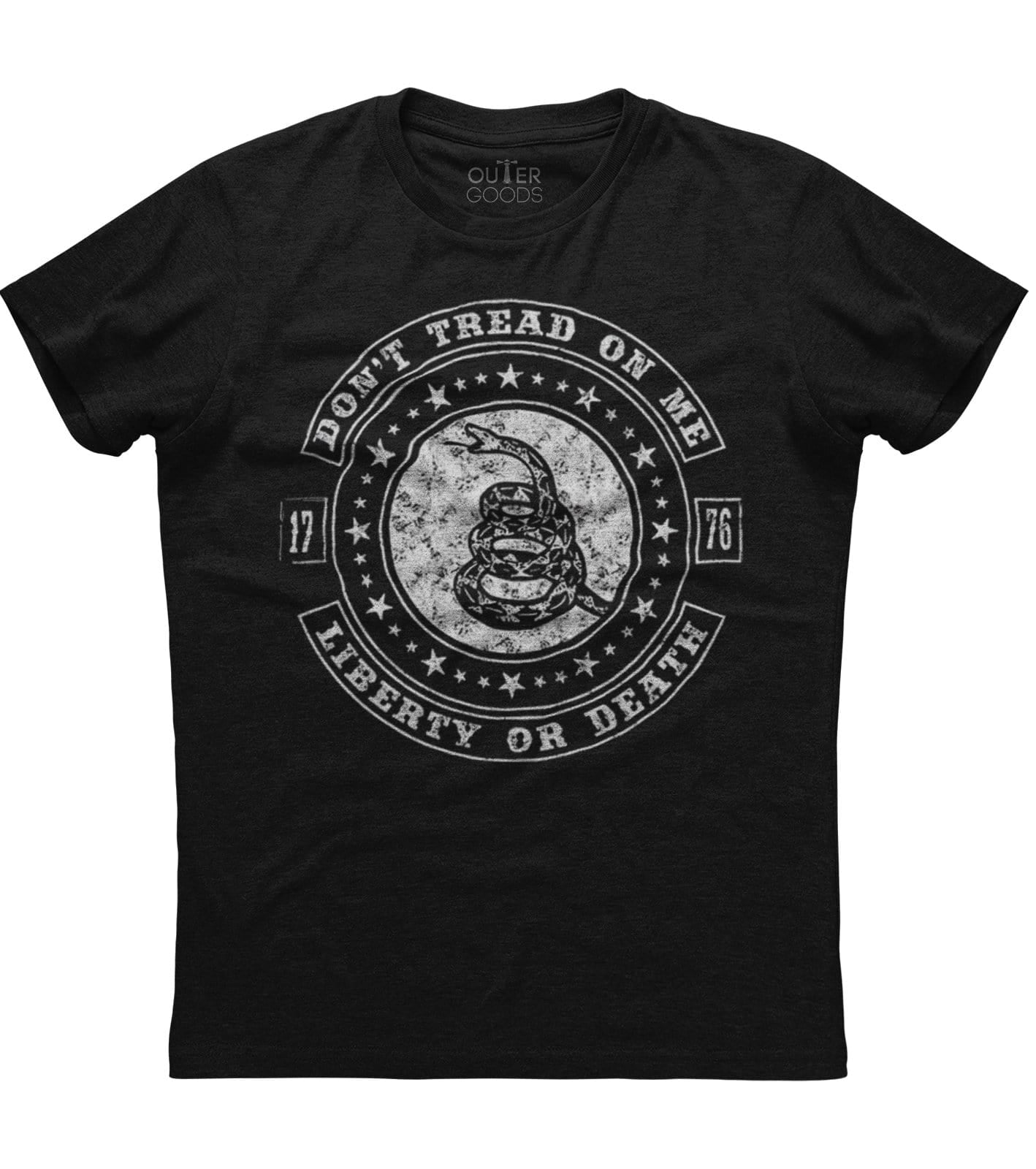 Don't Tread On Me Liberty Or Death T-Shirt (O) Hoodie, Sweatshirt | CoreVibeTees.com