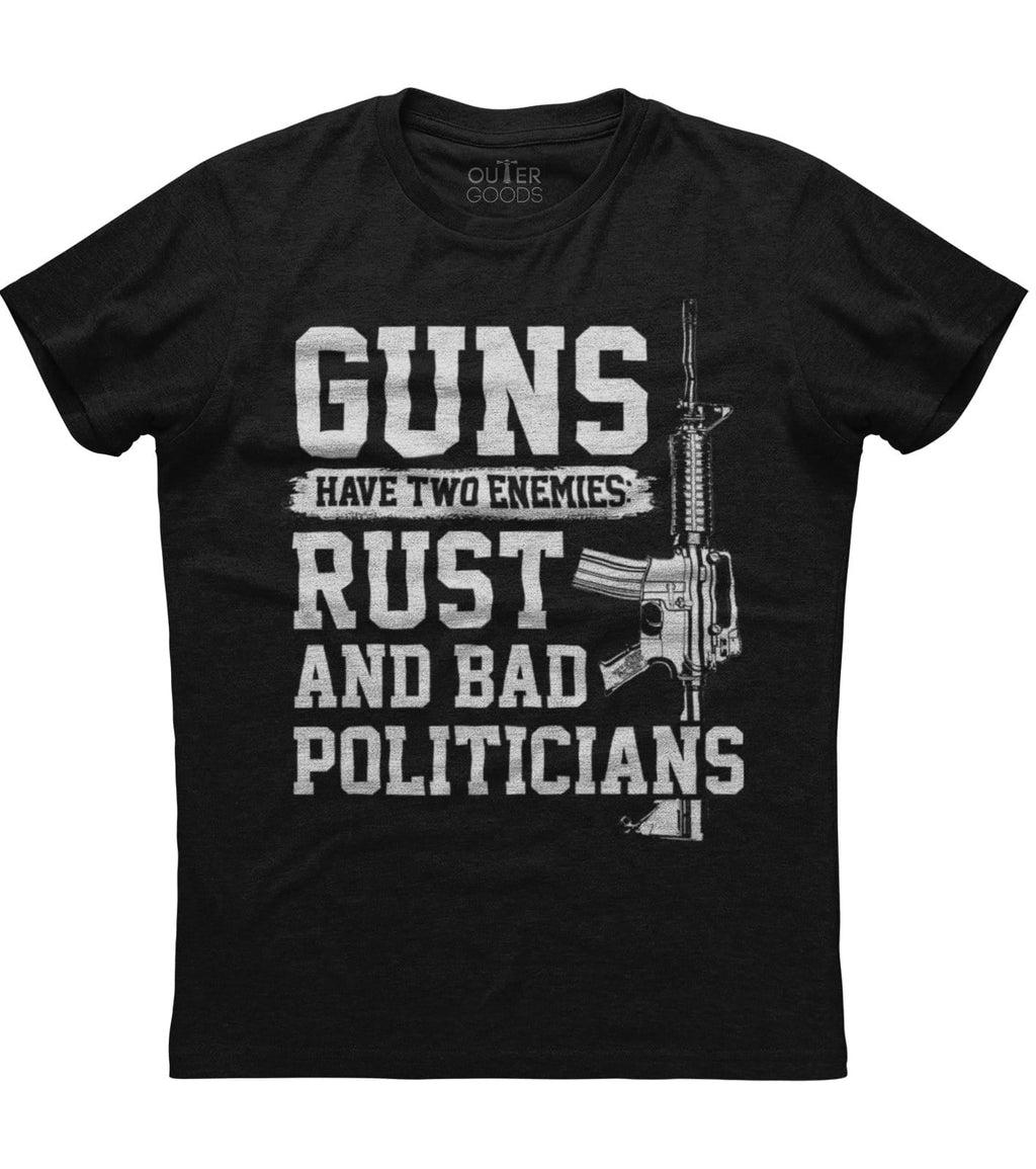 Guns Have Two Enemies T-Shirt (O) Hoodie, Sweatshirt | CoreVibeTees.com