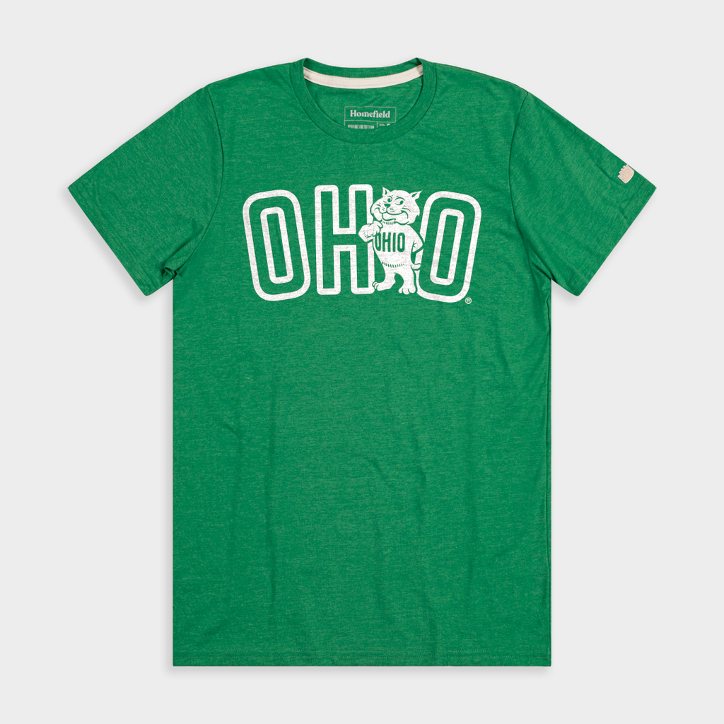 Vintage Ohio Bobcats Rufus Tee Style001 Hoodie, Sweatshirt | CoreVibeTees.com (Image 1)