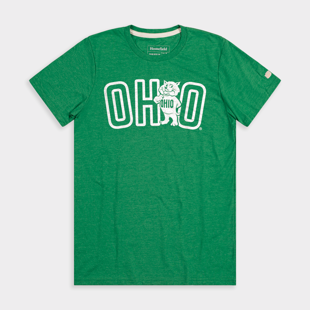 Vintage Ohio Bobcats Rufus Tee Style001 Hoodie, Sweatshirt | CoreVibeTees.com (Image 1)