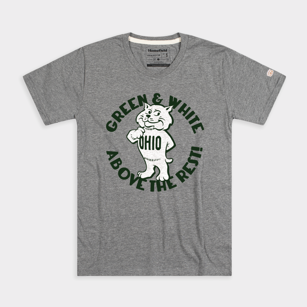 Green & White Above The Rest Ohio Tee Style001 Hoodie, Sweatshirt | CoreVibeTees.com