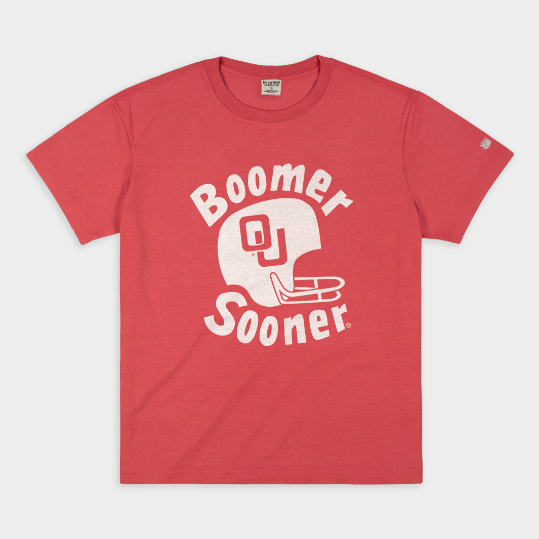 Oklahoma Boomer Sooner Vintage Heavyweight Tee Style001 Hoodie, Sweatshirt | CoreVibeTees.com (Image 1)