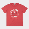 Oklahoma Football 1974 and 1975 Champs Vintage Heavyweight Tee Hoodie, Sweatshirt | CoreVibeTees.com (Image 1)