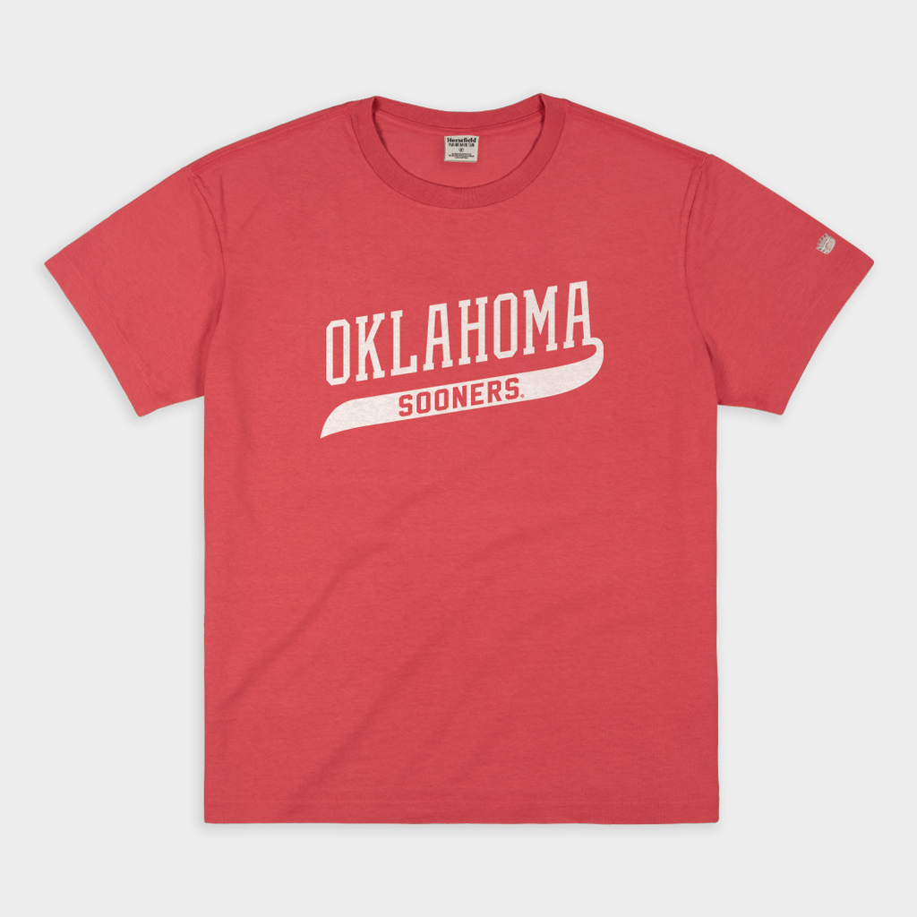 Oklahoma Sooners Classic Heavyweight Tee Style001 Hoodie, Sweatshirt | CoreVibeTees.com (Image 1)