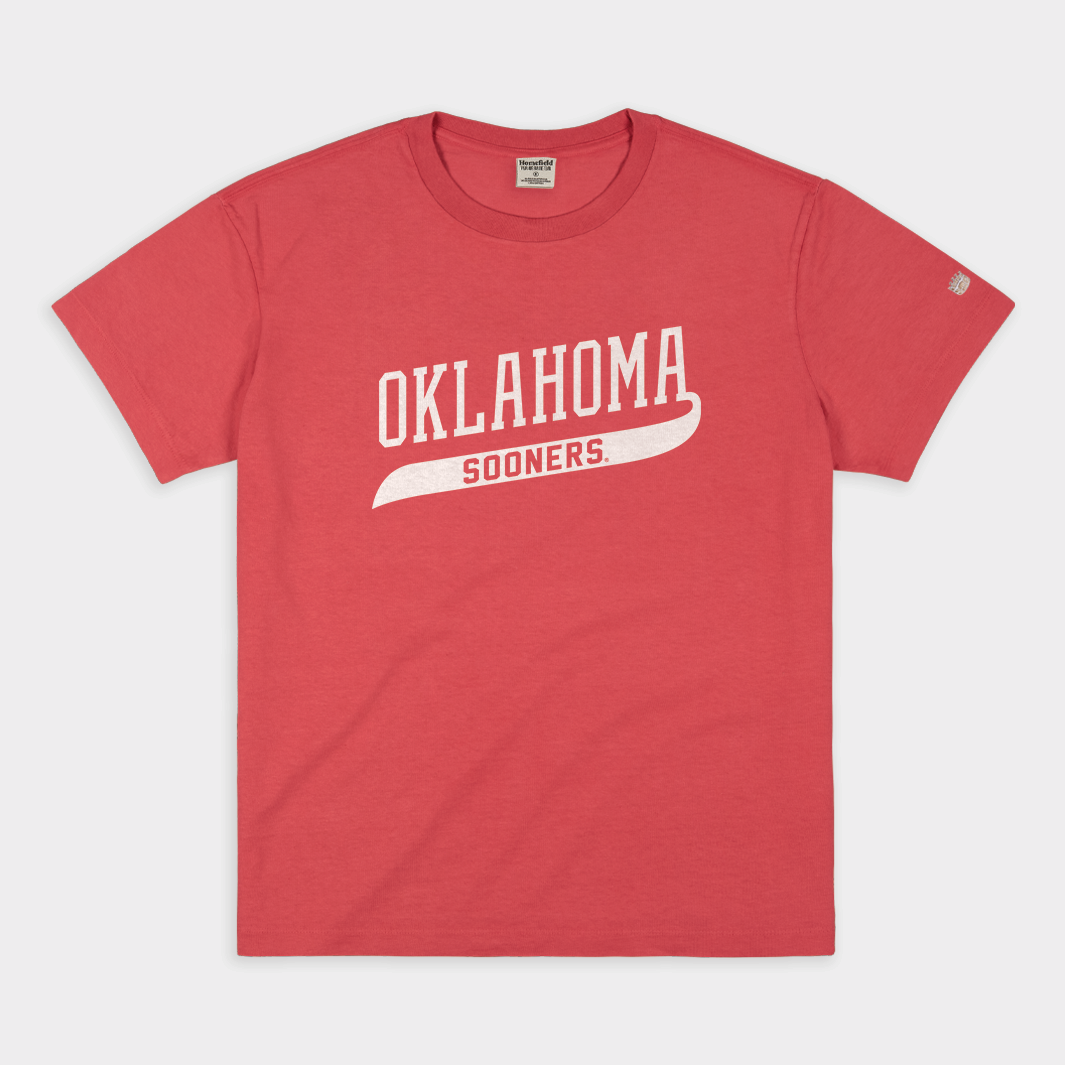 Oklahoma Sooners Classic Heavyweight Tee Style001 Hoodie, Sweatshirt | CoreVibeTees.com (Image 1)