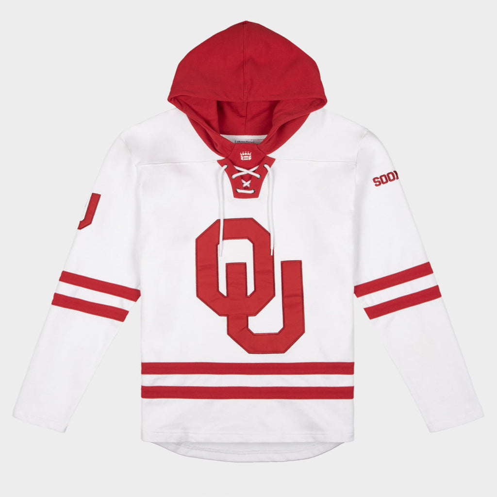 Oklahoma Sooners Hockey Rinkside Hoodie Style001 T-Shirts, Sweatshirt | CoreVibeTees.com (Image 1)