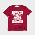Oklahoma Sooner Schooner Cartoon Youth Tee Hoodie, Sweatshirt | CoreVibeTees.com