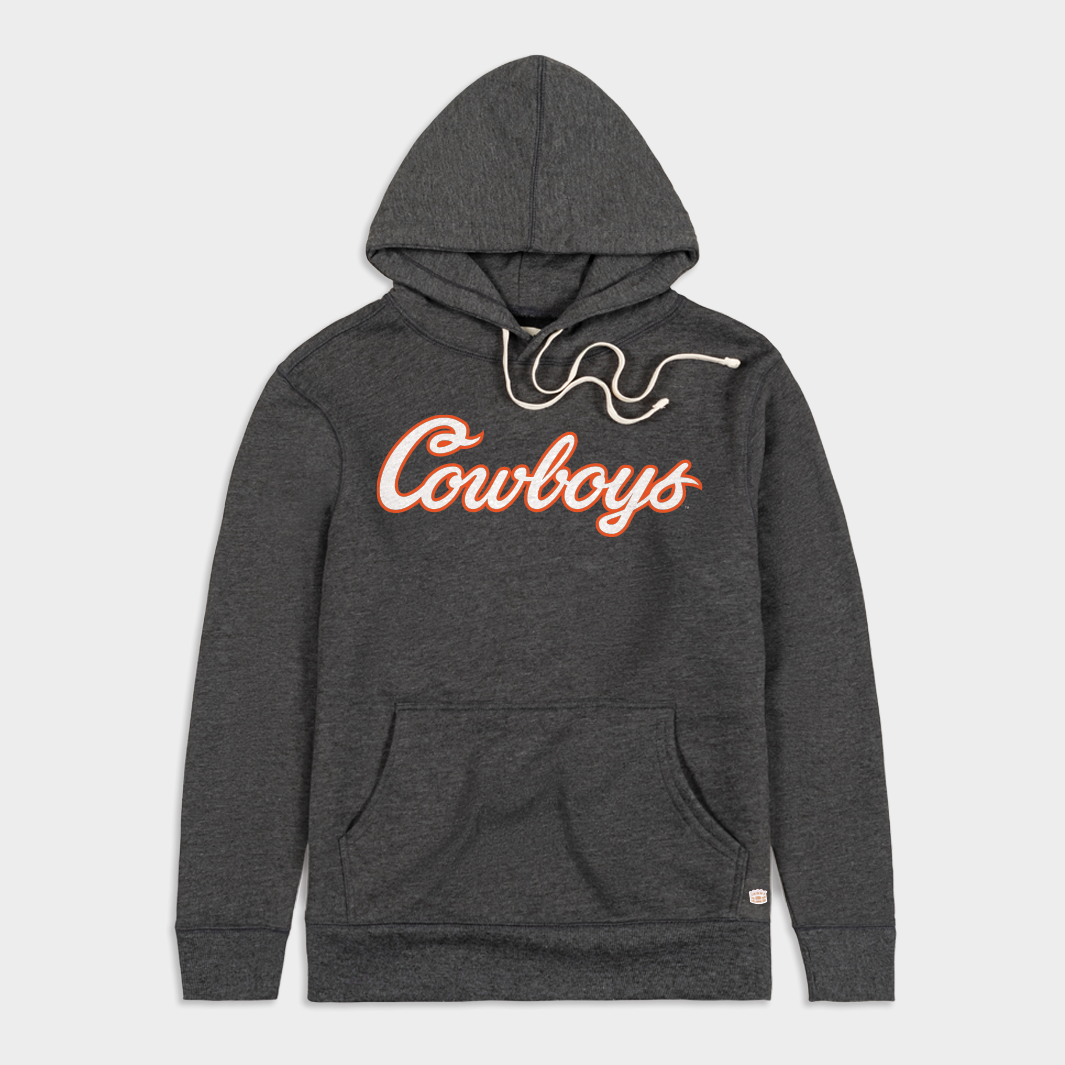 Oklahoma State Vintage "Cowboys" Script Hoodie Style001 T-Shirts, Sweatshirt | CoreVibeTees.com