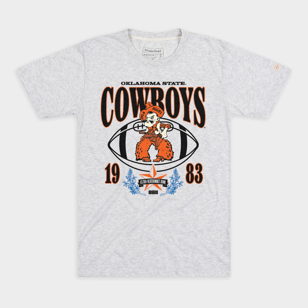 OSU Cowboys Football 1983 Bluebonnet Bowl Tee Style001 Hoodie, Sweatshirt | CoreVibeTees.com