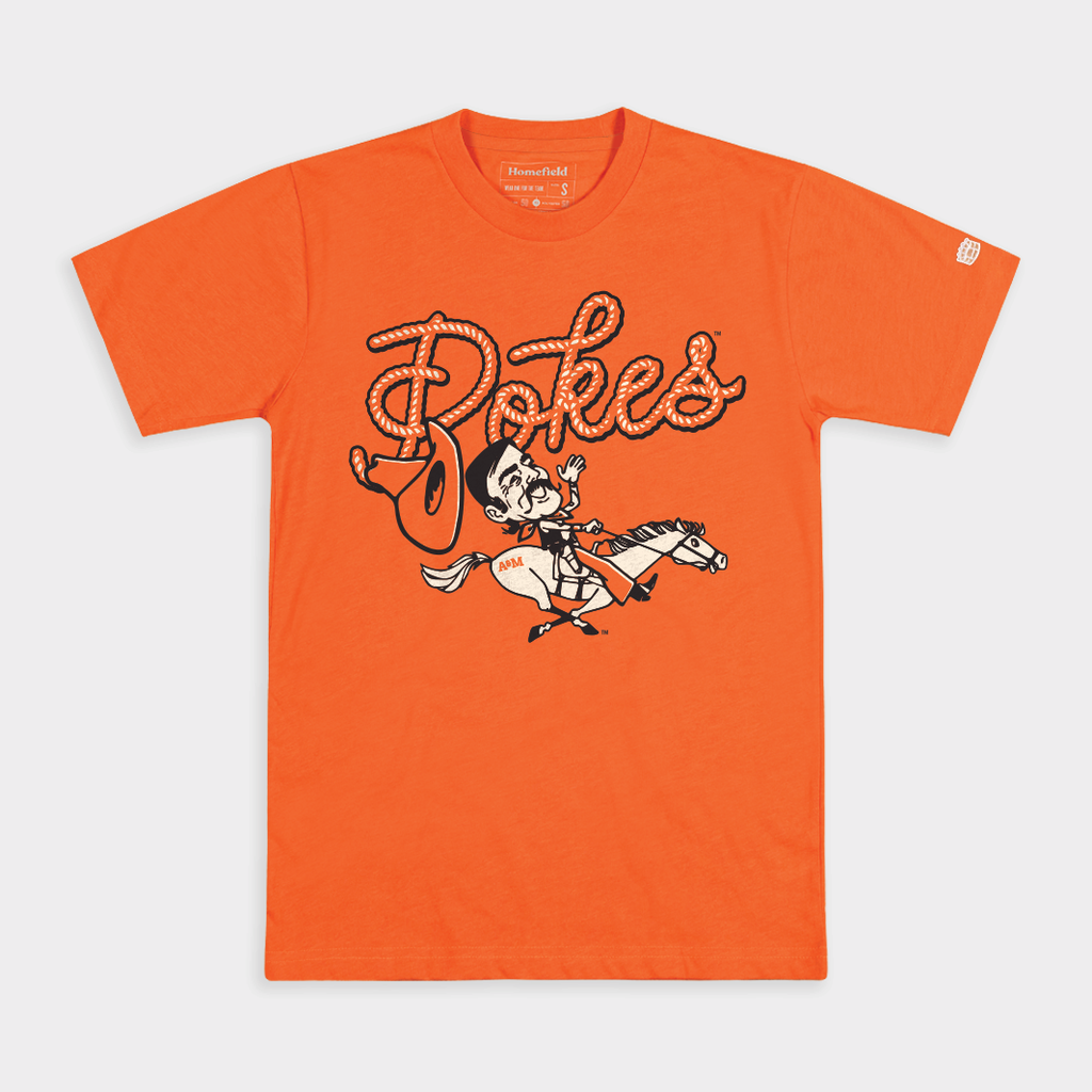 Oklahoma State "Pokes" Vintage Logo Tee Style001 Hoodie, Sweatshirt | CoreVibeTees.com