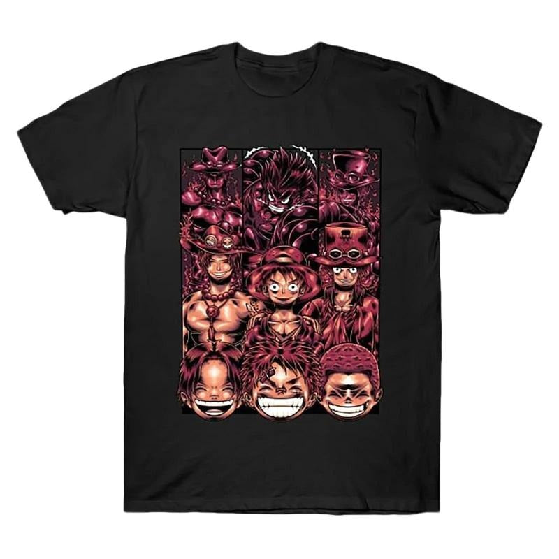 OP Three Brother Luffy Ace Sabo Anime Shirt, King Pirate Shirt Unisex T-Shirt Sweatshirt, Hoodie, Comfort Colors