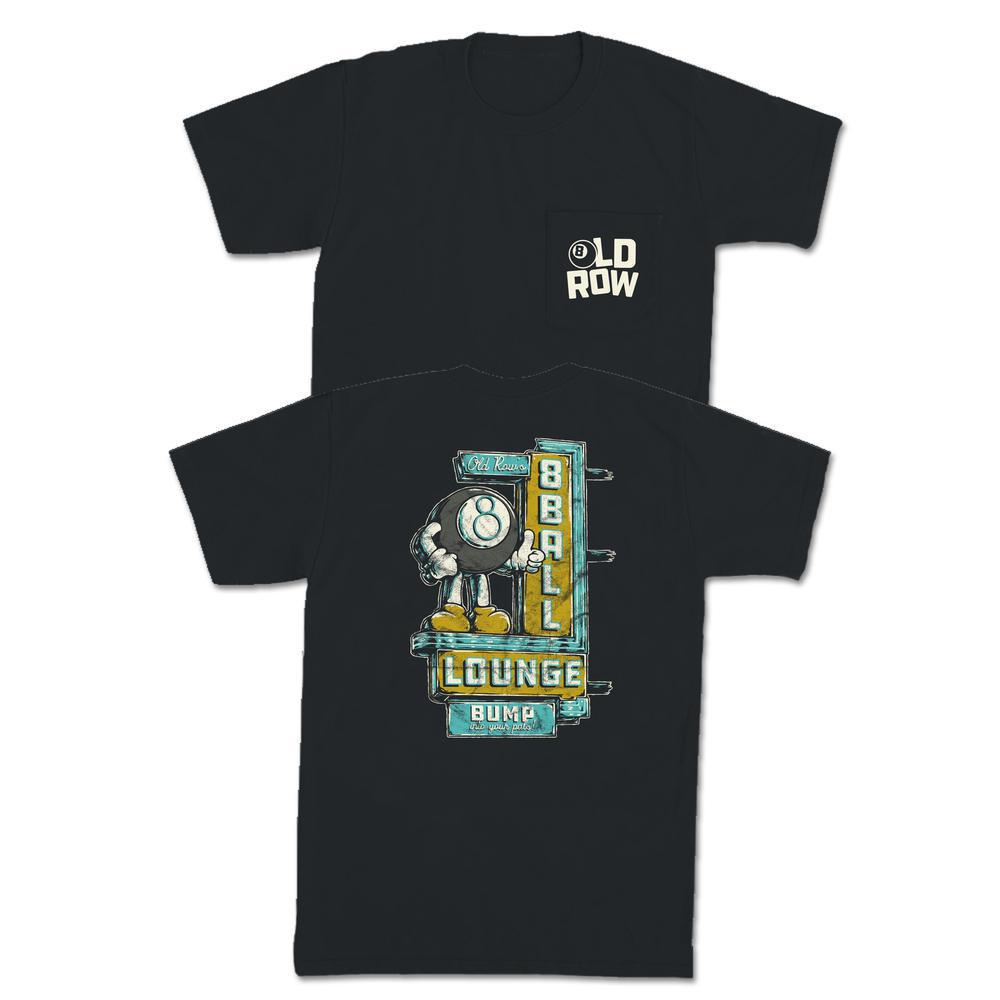 The 8 Ball Lounge Pocket Tee Hoodie, Sweatshirt | CoreVibeTees.com (Image 1)
