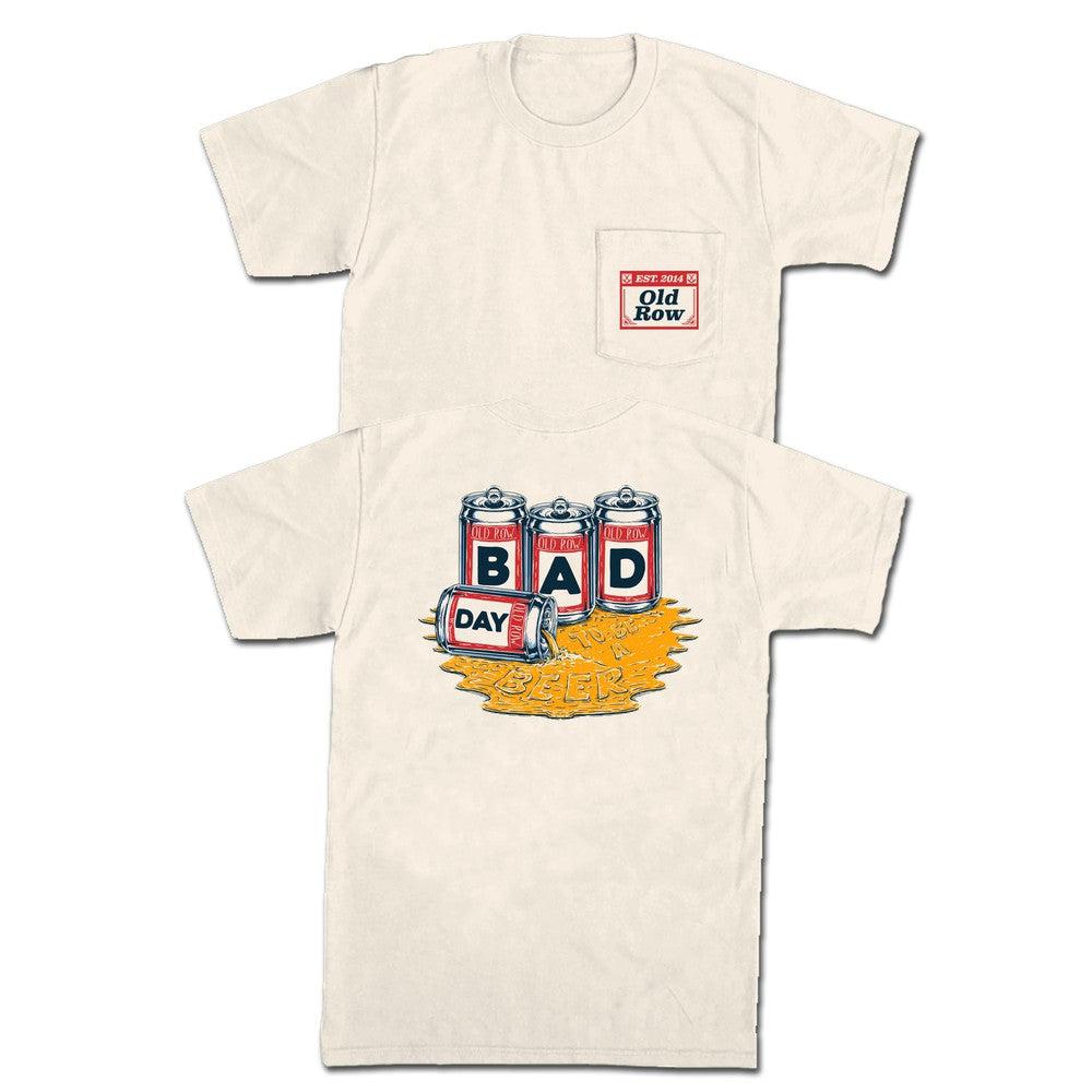Bad Day To Be A Beer Empties Pocket Tee Hoodie, Sweatshirt | CoreVibeTees.com (Image 1)