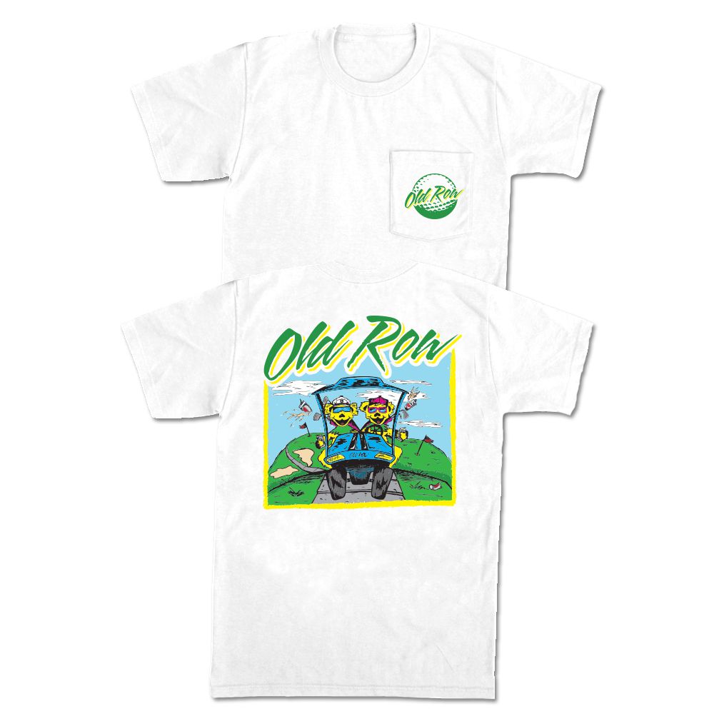 Hitting the Links Pocket Tee (White) Hoodie, Sweatshirt | CoreVibeTees.com (Image 1)