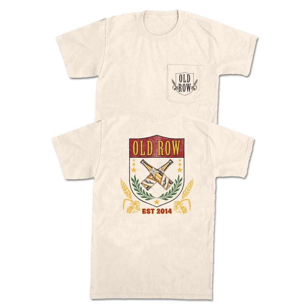 The Beer Crest Pocket Tee Hoodie, Sweatshirt | CoreVibeTees.com (Image 1)