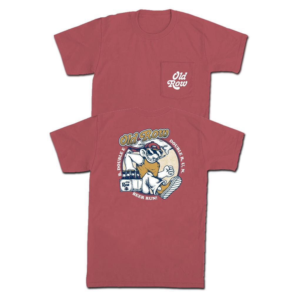 The Beer Run Pocket Tee Hoodie, Sweatshirt | CoreVibeTees.com (Image 1)