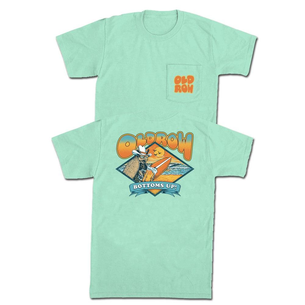 Bottoms Up Armadillo Pocket Tee Hoodie, Sweatshirt | CoreVibeTees.com (Image 1)