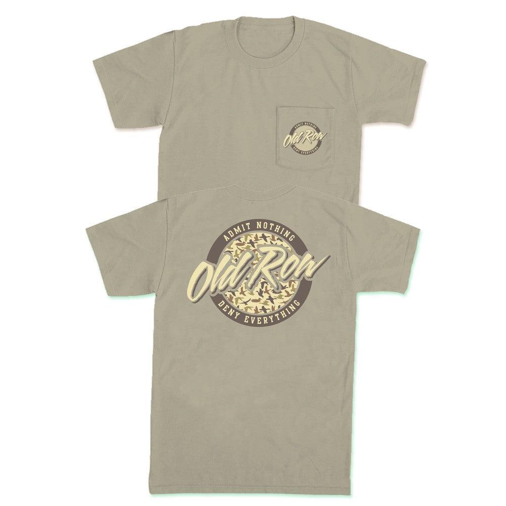 Duck Camo Circle Logo Pocket Tee Hoodie, Sweatshirt | CoreVibeTees.com (Image 1)