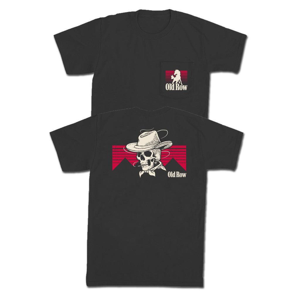The Cowboy Skull Pocket Tee Hoodie, Sweatshirt | CoreVibeTees.com (Image 1)