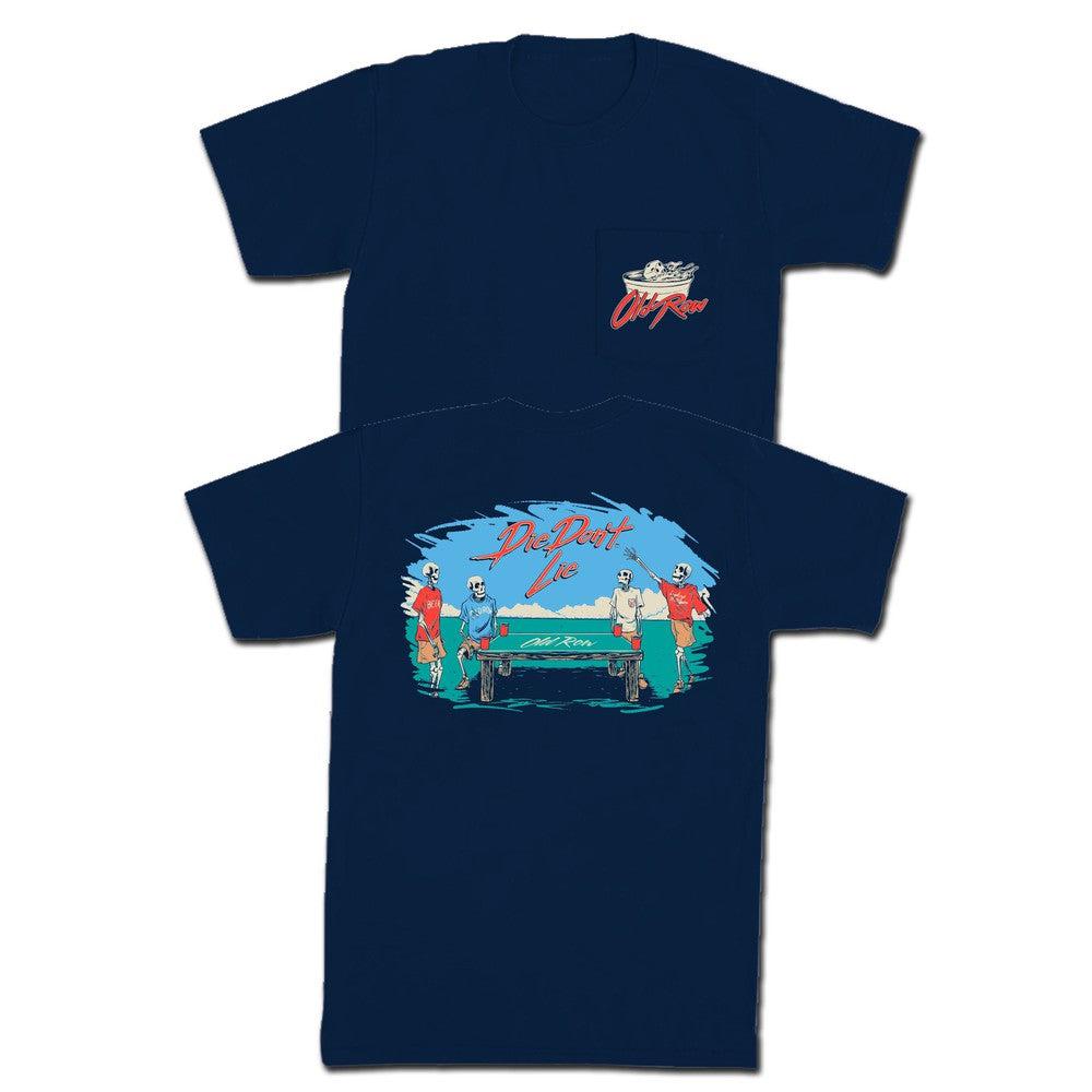 Die Don't Lie Pocket Tee Hoodie, Sweatshirt | CoreVibeTees.com (Image 1)