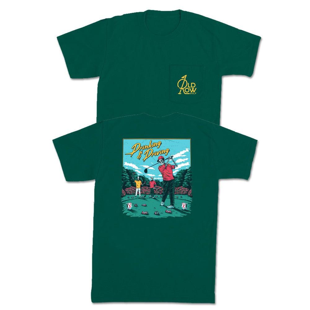 Drinking and Driving Pocket Tee Hoodie, Sweatshirt | CoreVibeTees.com (Image 1)