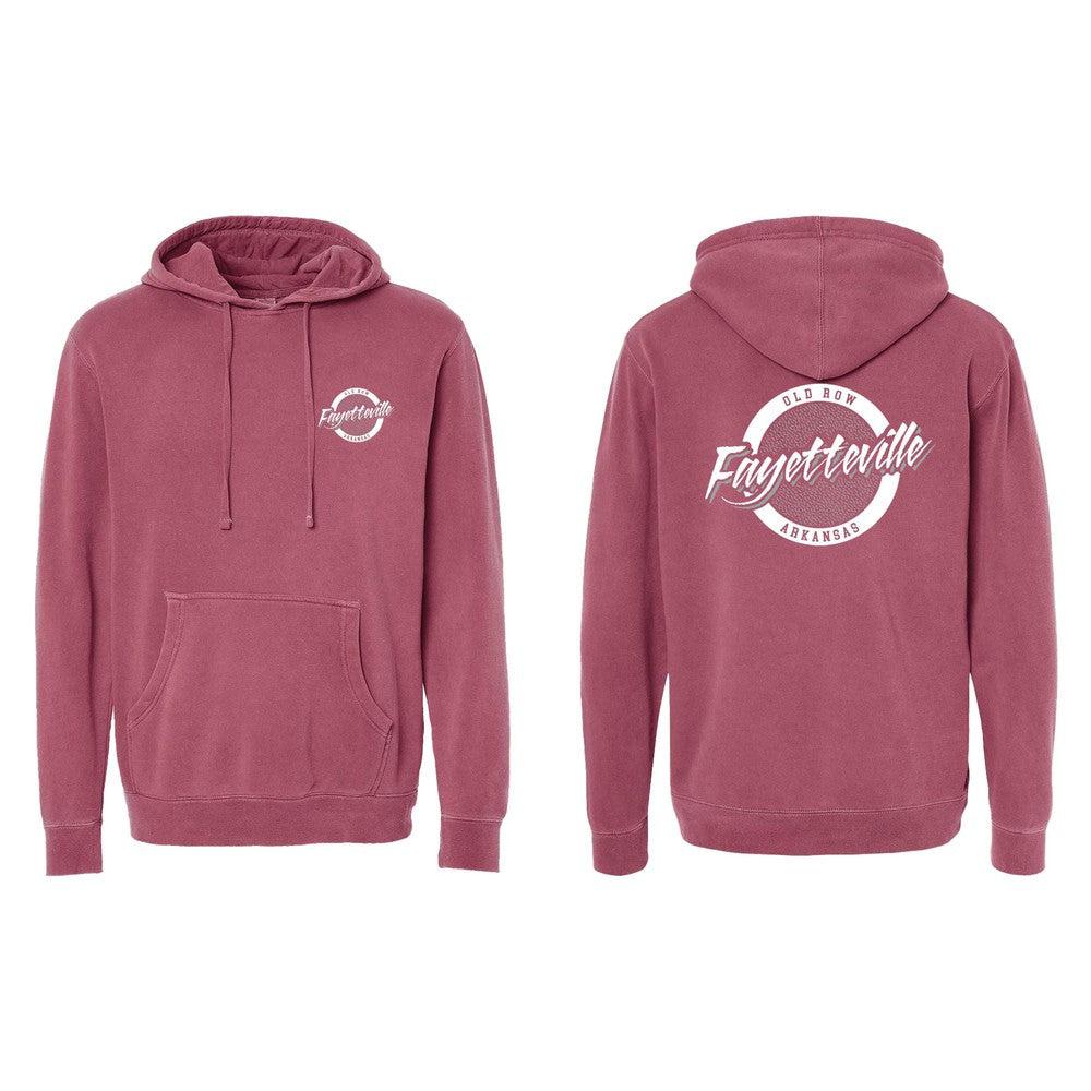 Fayetteville, AR Pigment Dyed Premium Hoodie T-Shirts, Sweatshirt | CoreVibeTees.com