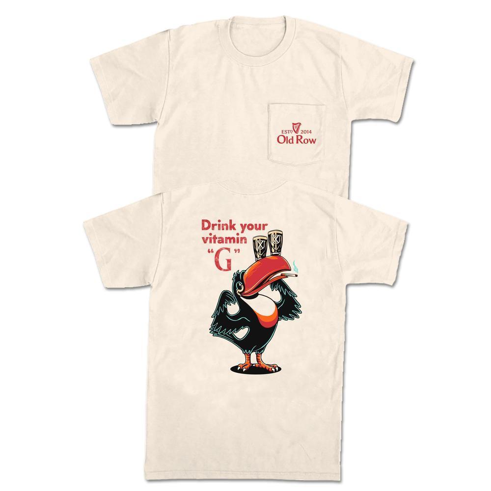 Drink Your Vitamin G Pocket Tee Hoodie, Sweatshirt | CoreVibeTees.com (Image 1)