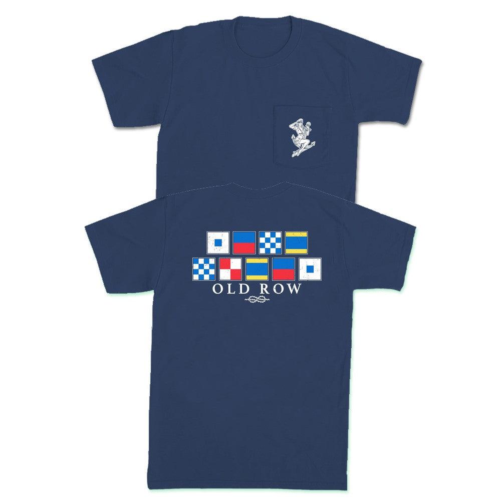 The Yachting Flag Pocket Tee Hoodie, Sweatshirt | CoreVibeTees.com (Image 1)