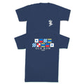 The Yachting Flag Pocket Tee Hoodie, Sweatshirt | CoreVibeTees.com (Image 1)