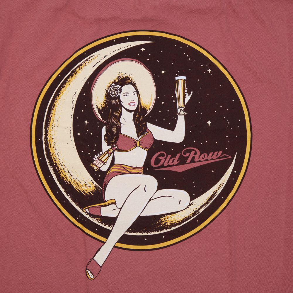 Beer Girl Moon Pocket Tee Hoodie, Sweatshirt | CoreVibeTees.com (Image 2)
