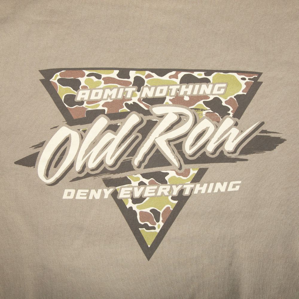 Retro Triangle Camo Pigment Dyed Premium Hoodie T-Shirts, Sweatshirt | CoreVibeTees.com (Image 2)