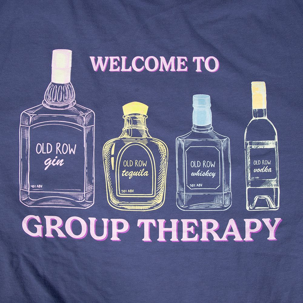 Group Therapy Pocket Tee Hoodie, Sweatshirt | CoreVibeTees.com (Image 2)
