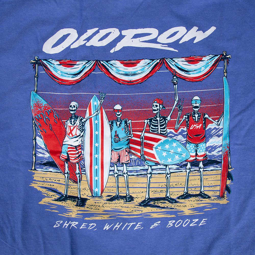 The Shred, White, & Booze Pocket Tee Hoodie, Sweatshirt | CoreVibeTees.com (Image 2)