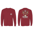 Old Row Christmas Party Long Sleeve Pocket Tee Hoodie, Sweatshirt | CoreVibeTees.com (Image 1)