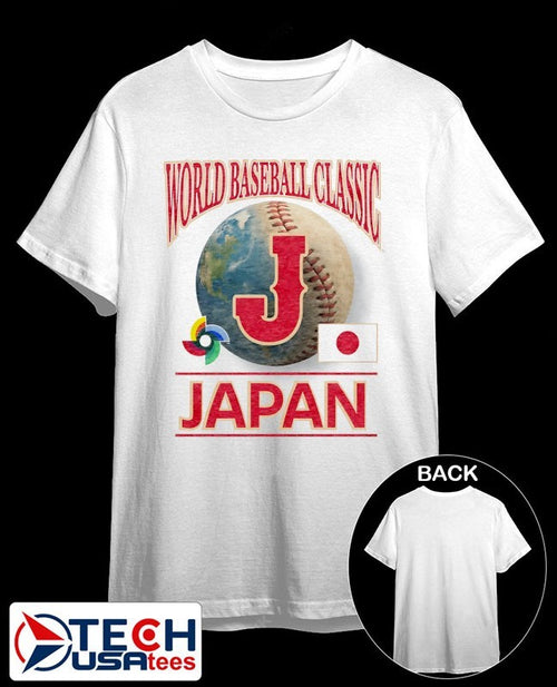 2026 World Baseball Classic Japan logo shirt