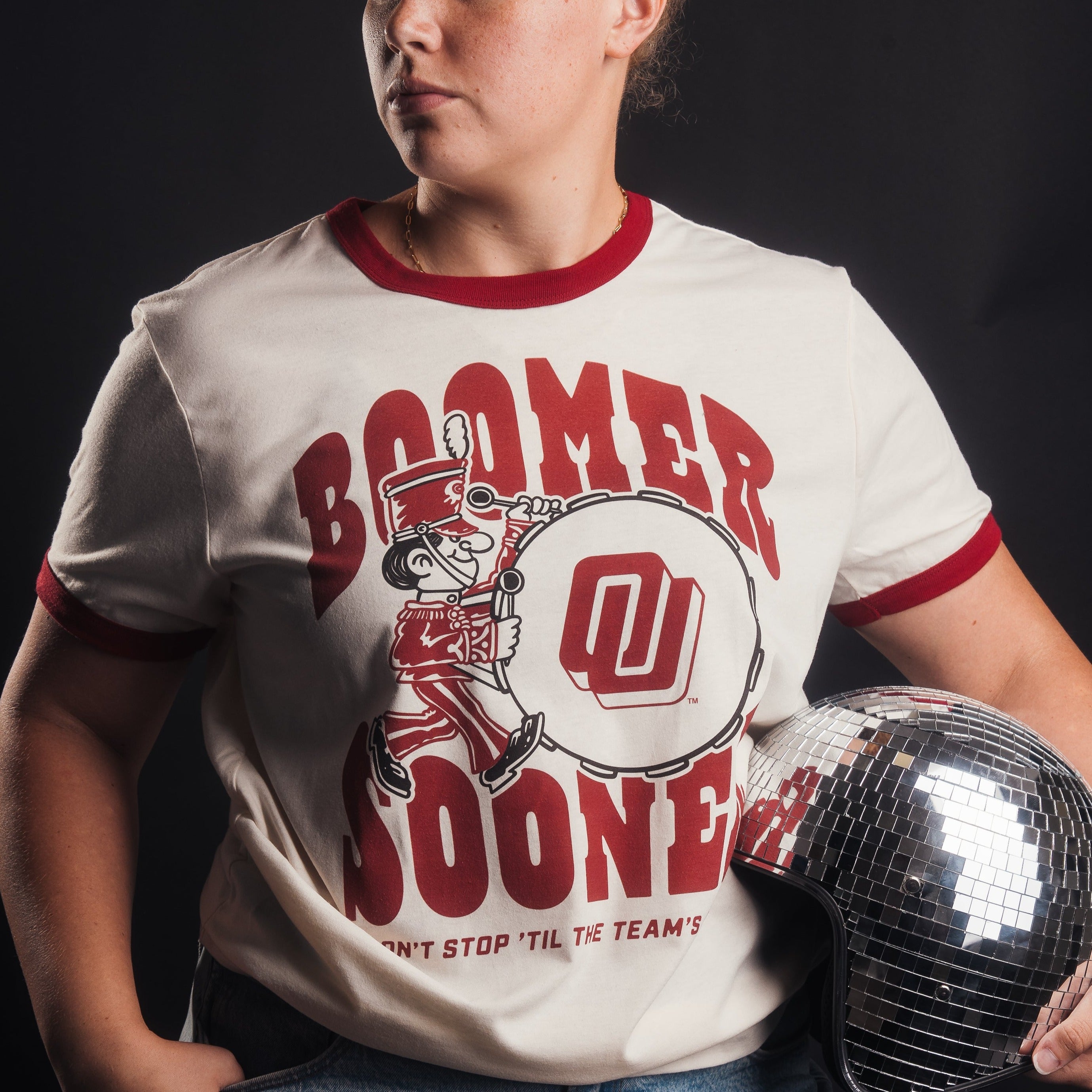 OU 1983 "The Day The Pride Won" Ringer Tee Style001 Hoodie, Sweatshirt | CoreVibeTees.com (Image 2)
