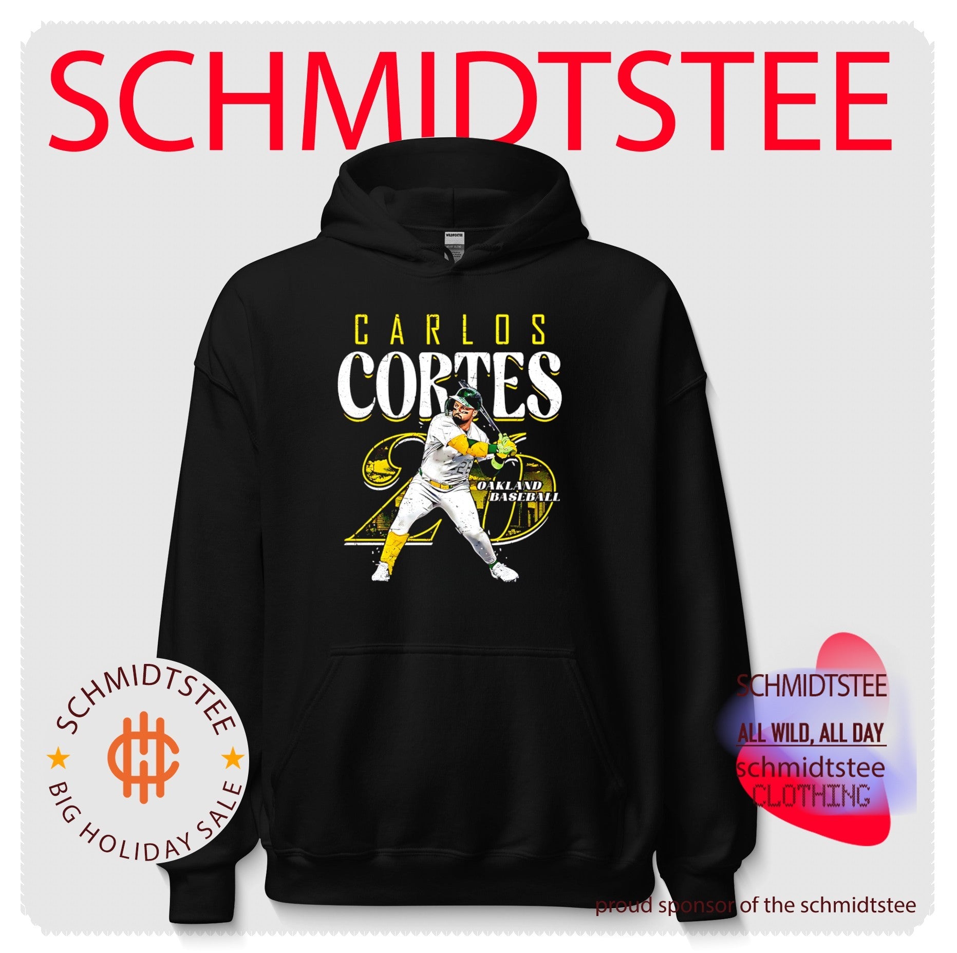 Oakland baseball Carlos Cortes number 26 shirt